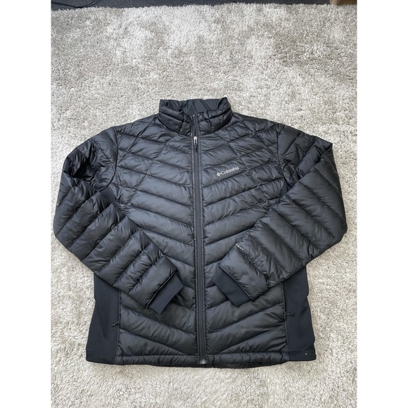 Columbia Jacket Mens 2XL Omni-Heat Thermal Down Feather Puffer Full Zip - Picture 1 of 14